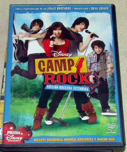 Camp Rock Edic Ext Jonas Bros Demi Lovato Disney Dvd / Kktus