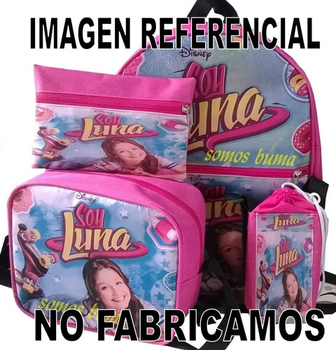 Lonetas, Lona Sublimada Kit Escolar Soy Luna , Frozen, Etc