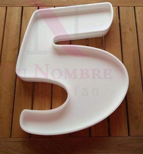 4 Letras Huecas 70 Cm Polyfan Tu Nombre Importa 4 Cm Espesor