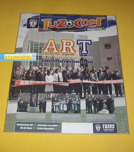 Club De Futbol Pachuca Revista Oficial Tuzoccer 2008  # 4