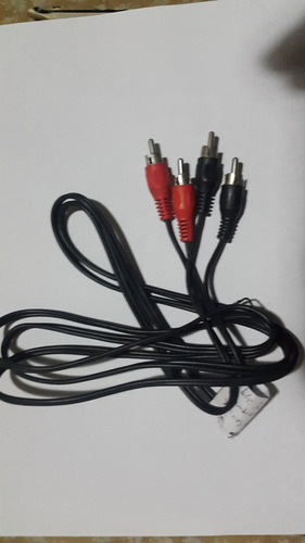 Cables Rca Solo De Audio 1.5 Mts  Nuevos