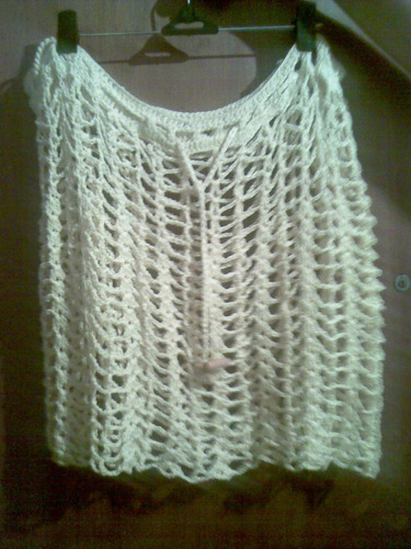 Top Y Pollera Crochet