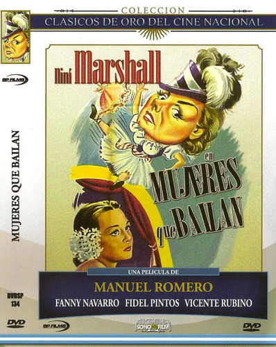 Dvd Mujeres Que Bailan Con  Nini Marshall Nueva Original