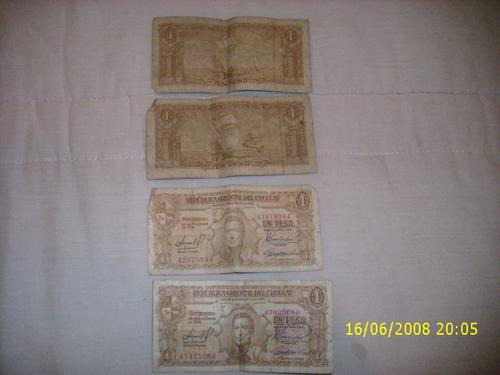 Billetes $ 1 Ley 1939 (lote De4)