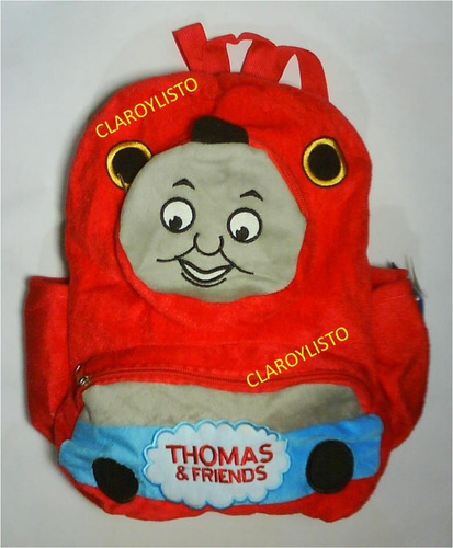 Bolso Morral Thomas De Felpa, Preescolar, Paseo Y Mucho +.