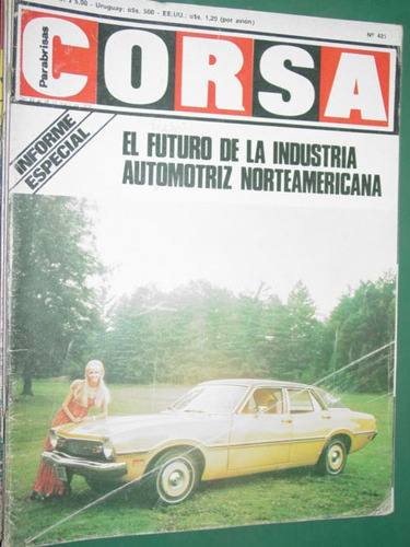 Revista Corsa 421 Detroit Alfa Romeo 33 Berta 5000 Guerra