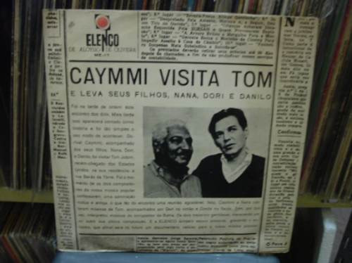 Caymmi Visita Tom Jobin  Vinilo Argentino Vg+