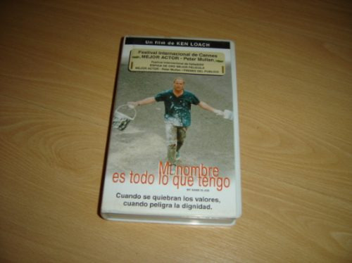 Mi Nombre Es Todo Lo Que Tengo Vhs Ken Loach My Name Is Joe