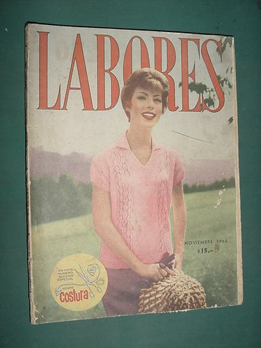 Revista Labores Moda Sin Moldes Nov60 Ropa Tejida Crochet