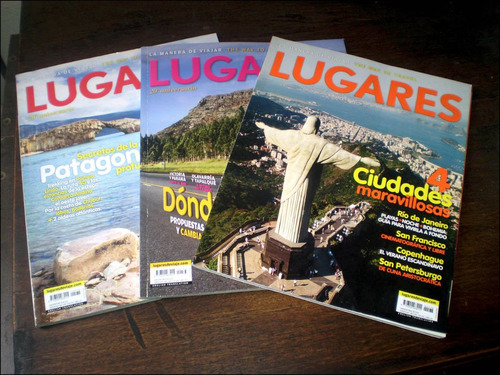 Lote 3 Revistas _ Lugares