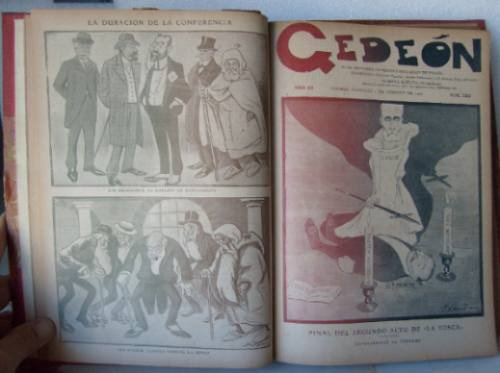 Gedeon  - El Periódico Menos Circulacion De España - 1906.