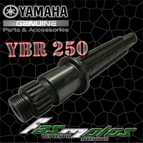 Eje Piñon Secundario Yamaha Ybr / Ys 250 Original Fas Motos