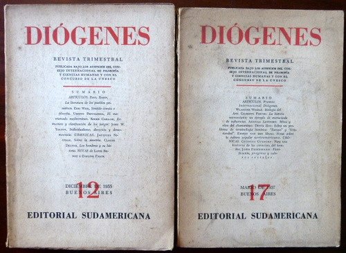 Revista Diogenes Lote De 10 Ejemplares