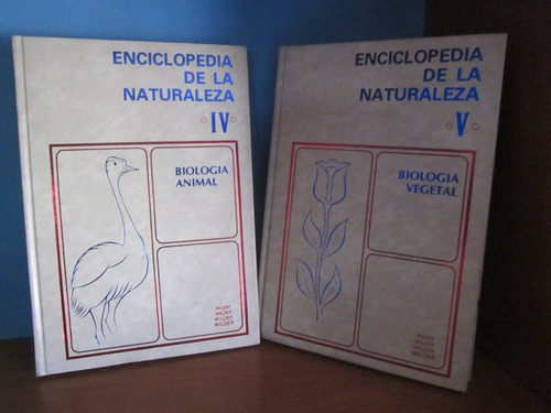 Enciclopedia De La Naturaleza 5 Tomos.