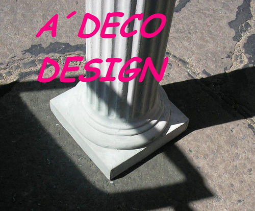 Columna Cemento Dórica Alto 2.25
