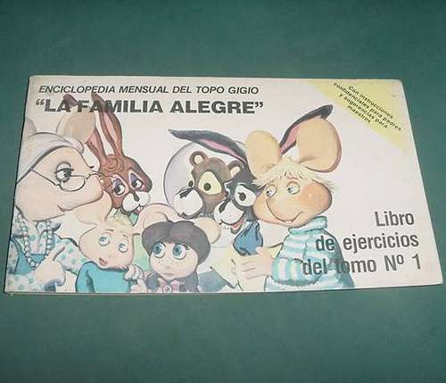 Libro Cuentos La Familia Alegre Topo Gigio Cuantica 1977