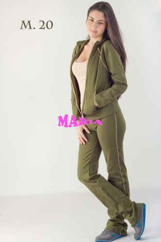 Conjunto De Dama 3 Piezas Chaqueta Deportivo. Talla Unica.