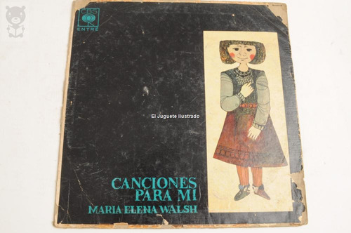 Disco Vinilo Walsh M. Elena Panitsch Canciones Para Mi Entre