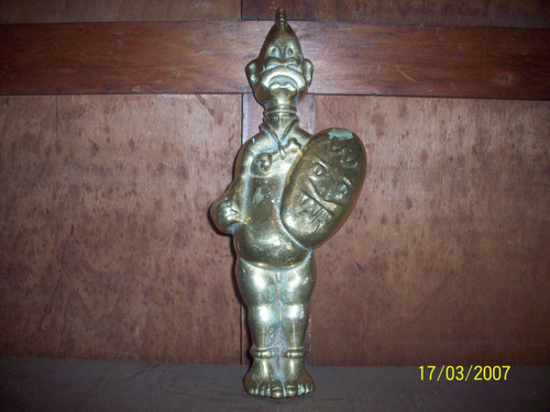 Figura Africana En Bronce