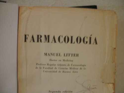 Farmacologia - Manuel Litter Fatigado 