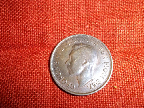 Moneda De Cobre.australia Half Penny Año 1949.muy Buena