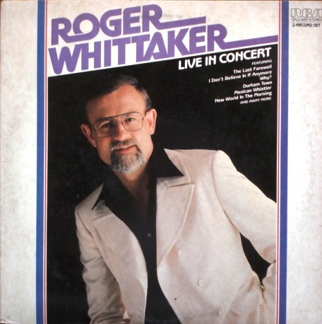 Roger Whittaker - Live In Concert - 2 Lp Made In Usa 1975