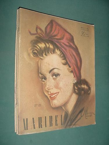 Revista Maribel 562 Zully Moreno Moda Ropa Costura Vintage