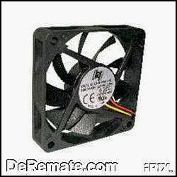 Fan Cooler Standard 8x8 Cm Con Gtiia Ventilador Computadora