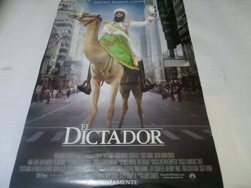 Poster Original De La Pelicula  El Dictador