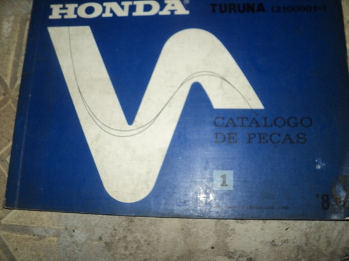 Honda  Turuna 1983 Catalogo Peças N1