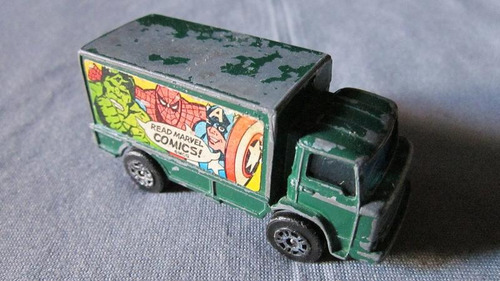 Antiguo Camion Leyland Corgi Juniors Repartidor Marvel Comic