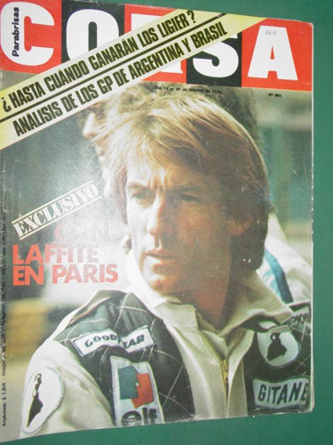 Revista Corsa 663 Laffite Lammers Wing March Interlagos Raly