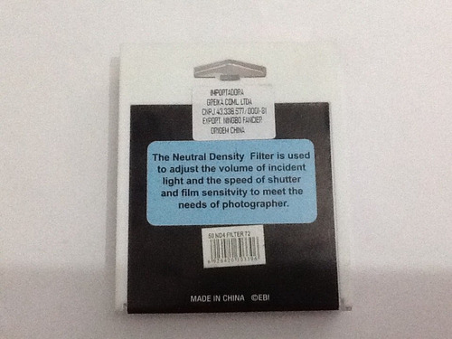 Filtro Nd4 72 Mm Greika