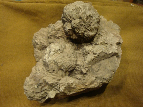 Roca Gran Tamaño Albita Blanca Cristal Fluorita Pegmatita