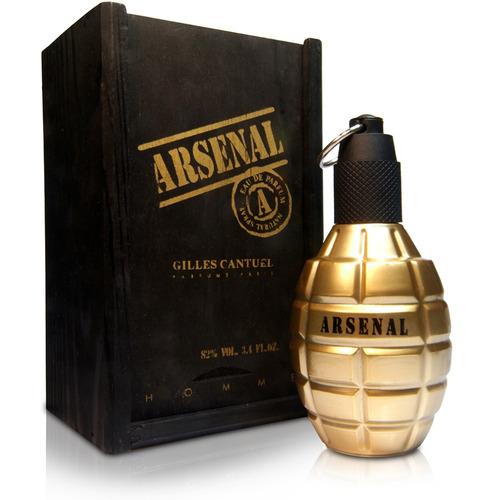 Perfume Arsenal Gold Masculino 100ml - Gilles Cantuel