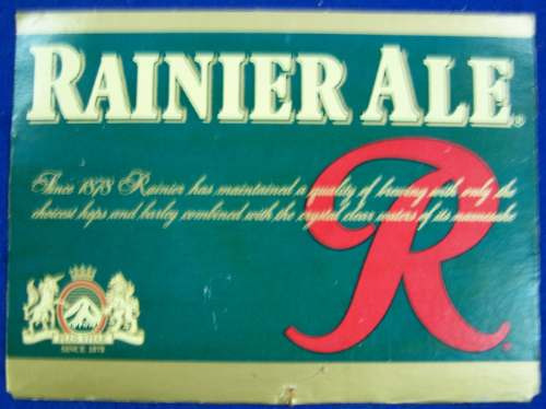 Poster Publicidad Cerveza * Rainier Ale *
