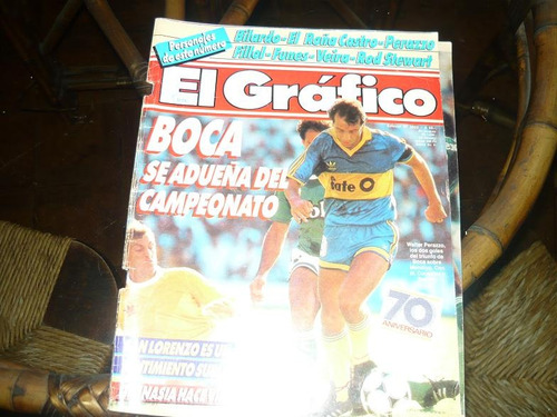 Revista El Grafico  Nr0 3622 Walter Perazzo