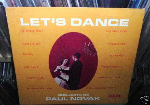 Paul Novak Lets Dance Bailemos Vinilo Argentino