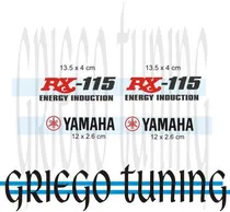 Comprar Tun Adhesivo En Vinilo   Yamaha Rx 115  2  Colores 4 Piez