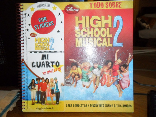 High School Music 2-diario Intimo Con45 Stickers-libro Nuevo