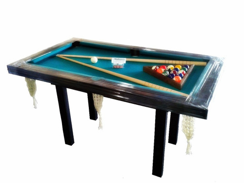 Mesa De Pool Mini 1.40x0.80mts Pintura Laqueada Mdf