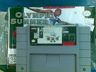 Super Nintendo Juego Y Caja ( Olympic Summer )