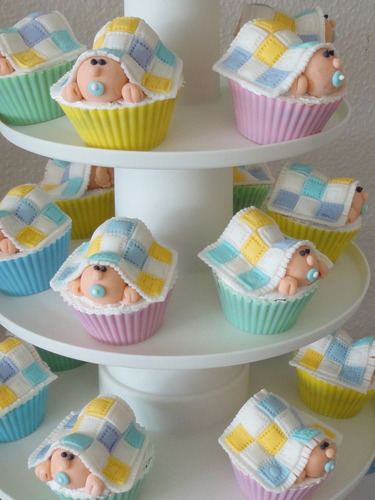 Recuerdos Baby Shower Bautizo Nacimiento Fondant Comestibles