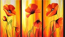 Comprar Cuadros Florales Dipticos Tripticos Modernos