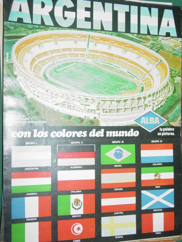 Publicidad Clipping Recorte Pintura Alba Estadio River Plate