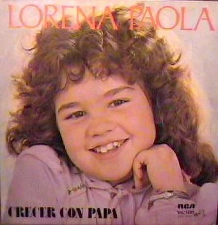 Disco Lp Lorena Paola Crecer Con Papa Bizarro Retro Kxz