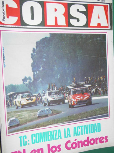 Revista Corsa 358 Frenos Audi Sancho Daytona Los Condores