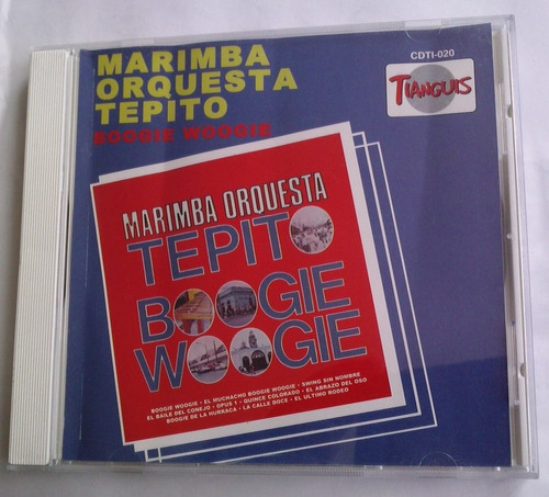 Marimba Orquesta Tepito Boogie Woogie Cd Raro Bvf