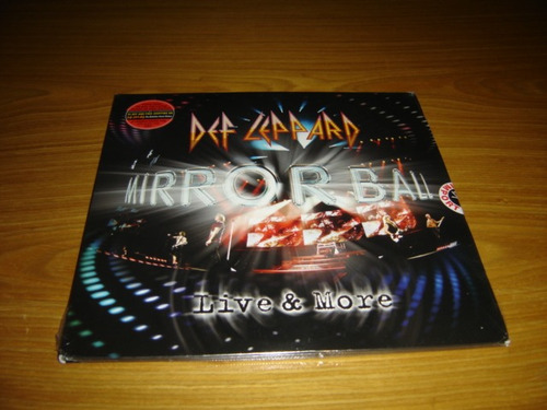 Def Leppard Mirrorball Lp Triple Vinilo Importado Uk Nuevo