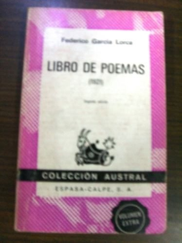 Federico Garcia Lorca  Libro De Poemas ( 1921)